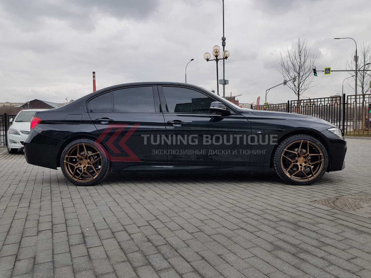 BMW 3 Series на 19" дисках Rohana RFX11 Brushed Bronze фото 3